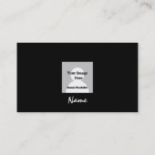 Sunset Business Card Visitenkarte (Rückseite)