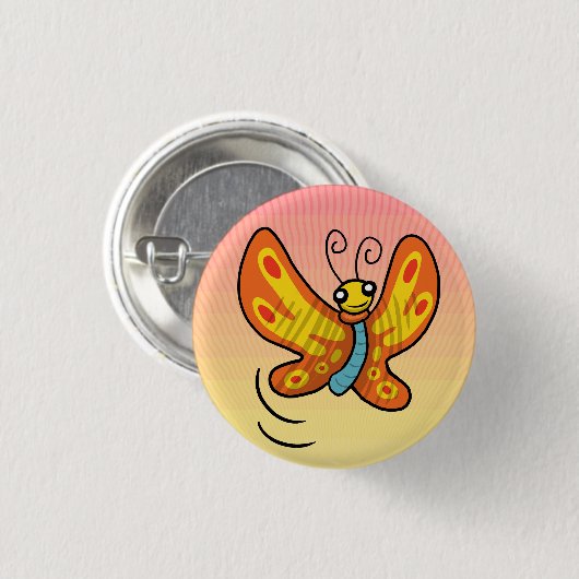 Sunset Buttah Fly Button (Vorne & Hinten)