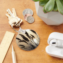 Sunset Button-Schlüsselanhänger