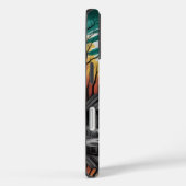 Sunset Cabin Reflection - Moody Nature Landschaft Case-Mate iPhone Hülle (Rückseite / Rechts)