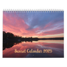 Sunset Calendar 2025