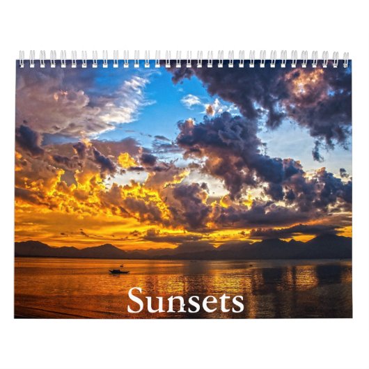 Sunset Calendar Kalender (Titelbild)