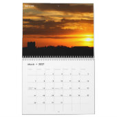 Sunset Calendar Kalender (Mär 2027)