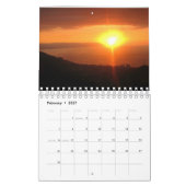 Sunset Calendar Kalender (Feb 2027)