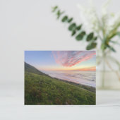 Sunset California Coast Postkarte (Stehend Vorderseite)