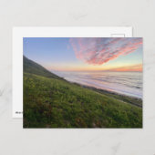 Sunset California Coast Postkarte (Vorne/Hinten)