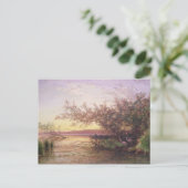 Sunset, Camargue Postkarte (Stehend Vorderseite)