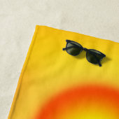 Sunset Camel Beach Handtuch (Beispiel)