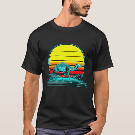 Sunset Camel T-Shirt (Vorderseite)