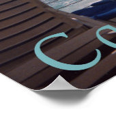 Sunset Cancun Mexiko Poster (Ecke)