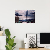 Sunset Cancun Mexiko Poster (Heimbüro)