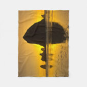 Sunset, Cannon Beach, Oregon, USA Fleecedecke (Vorderseite)