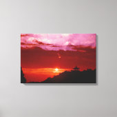 Sunset Canvas Print Leinwanddruck (Vorderseite)