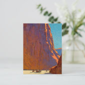 "Sunset Canyon de Chelly" von Edgar Payne Postkarte (Stehend Vorderseite)