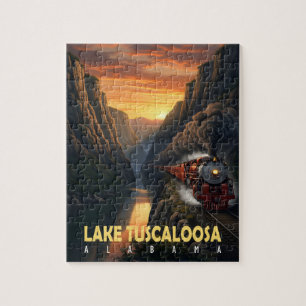 Sunset Canyon – Lake Tuscaloosa, Alabama Puzzle