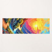 Sunset Canyon River Kunst Yogamatte (Vorderseite (Horizontal))