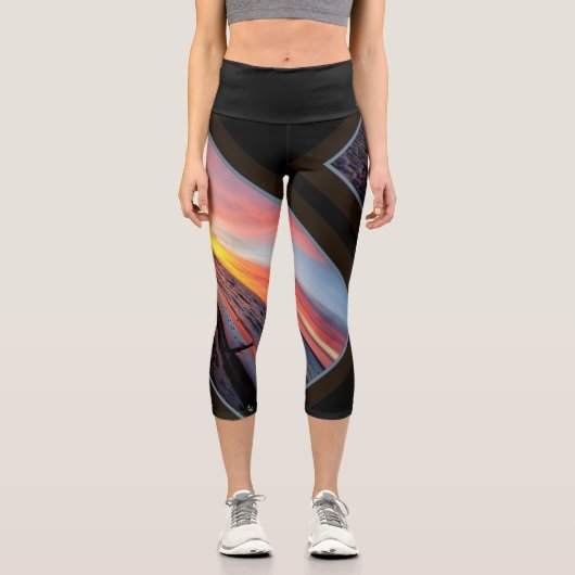 Sunset Capri's Capri Leggings (Vorderseite)
