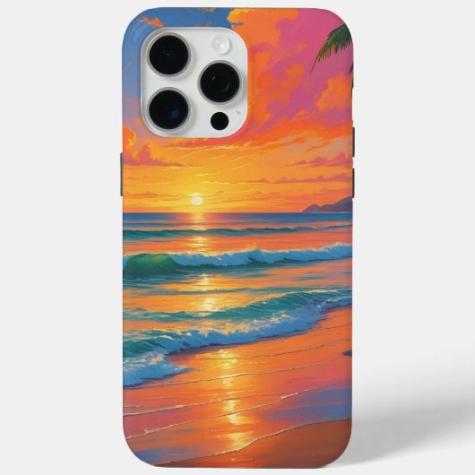 SUNSET Case-Mate iPhone HÜLLE (Rückseite)