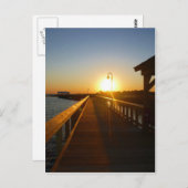 Sunset Charleston SC Mouse Pad Postkarte (Vorne/Hinten)
