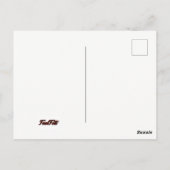 Sunset Chief Pontiac Chieftain Classic Car Postkarte (Rückseite)