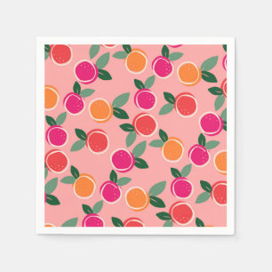 Sunset Citrus Symphony Serviette