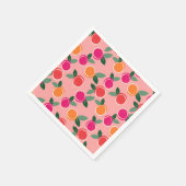 Sunset Citrus Symphony Serviette (Ecke)