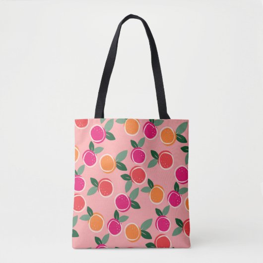 Sunset Citrus Symphony Tasche (Vorderseite)