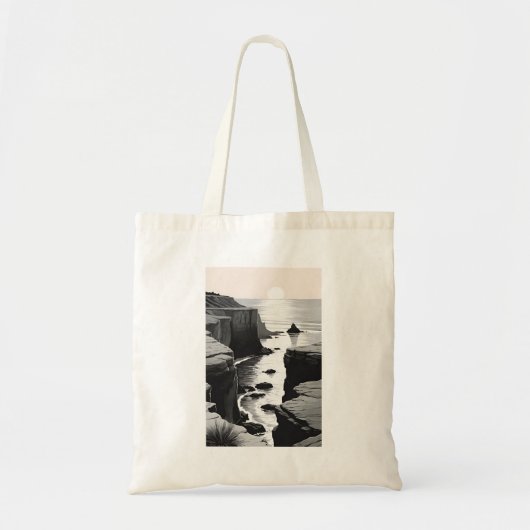 SUNSET CLIFF Tote Bag Tragetasche (Vorne)