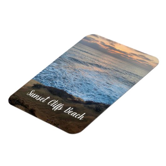 Sunset Cliffs Beach Magnet (Linke Seite)