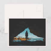 Sunset Cliffs Cave San Diego Point Loma Strand Postkarte (Vorne/Hinten)