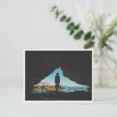 Sunset Cliffs Cave San Diego Point Loma Strand Postkarte (Stehend Vorderseite)