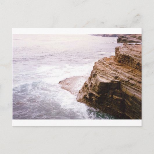 Sunset Cliffs San Diego CA Postkarte (Vorderseite)