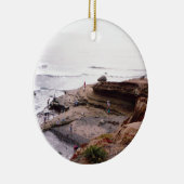 Sunset Cliffs San Diego Keramikornament (Rechts)