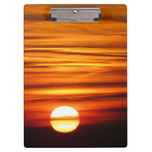 Sunset Clipboard Klemmbrett
