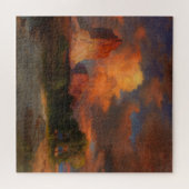 Sunset Cloud Green River Wyoming von Thomas Moran Puzzle (Horizontal)