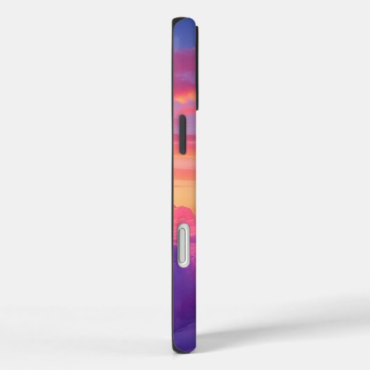 Sunset Clouds Handy Case (Rückseite / Rechts)