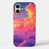 Sunset Clouds Handy Case (Rückseite)