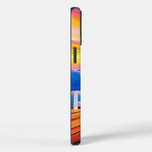 Sunset Clouds Handy Case (Rückseite / Rechts)