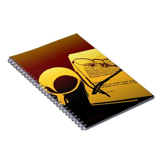 Sunset Coffee Notebook Notizblock (Rechte Seite)