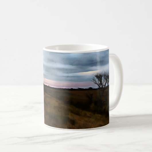Sunset Coffee Tasse (VorderseiteRechts)