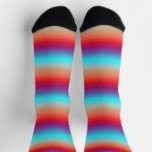 Sunset Color Ombre Socken (Oben)