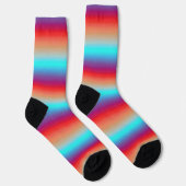 Sunset Color Ombre Socken (Rechts)