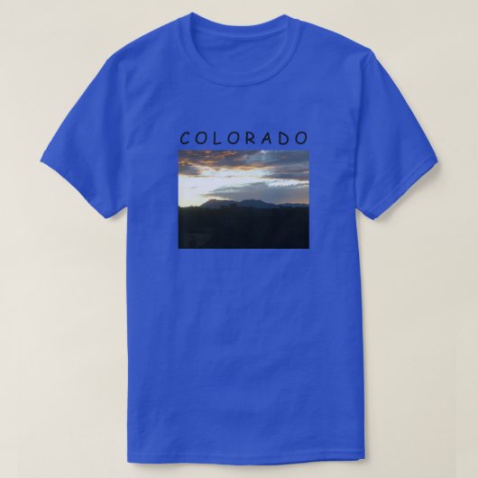 Sunset Colorado T-Shirt (Design vorne)