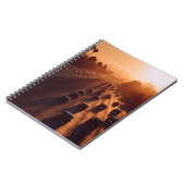 Sunset Commute Urban Haze Notebook Notizblock (Linke Seite)