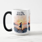 Sunset Couple Tasse - ab diesem Augenblick auf Ges (Links)