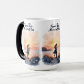 Sunset Couple Tasse - ab diesem Augenblick auf Ges (Vorderseite Links)