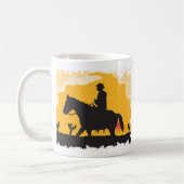 Sunset Cowboy Kaffeetasse (Links)