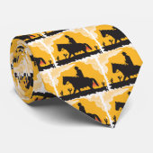 Sunset Cowboy Krawatte (Gerollt)