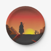 Sunset Cowboy Paper Teller (Vorderseite)