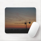 Sunset Crane Mousepad (Mit Mouse)